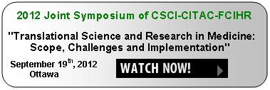2012 Joint Symposium of CSCI-CITAC-FCIHR